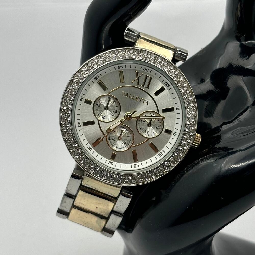 Silver & Gold Valletta Watch